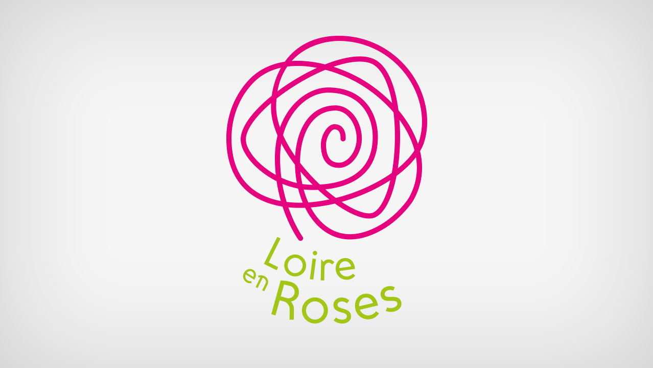 Identité visuelle Loire en Roses