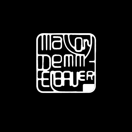 Logotype Mallory Demmelbauer negatif