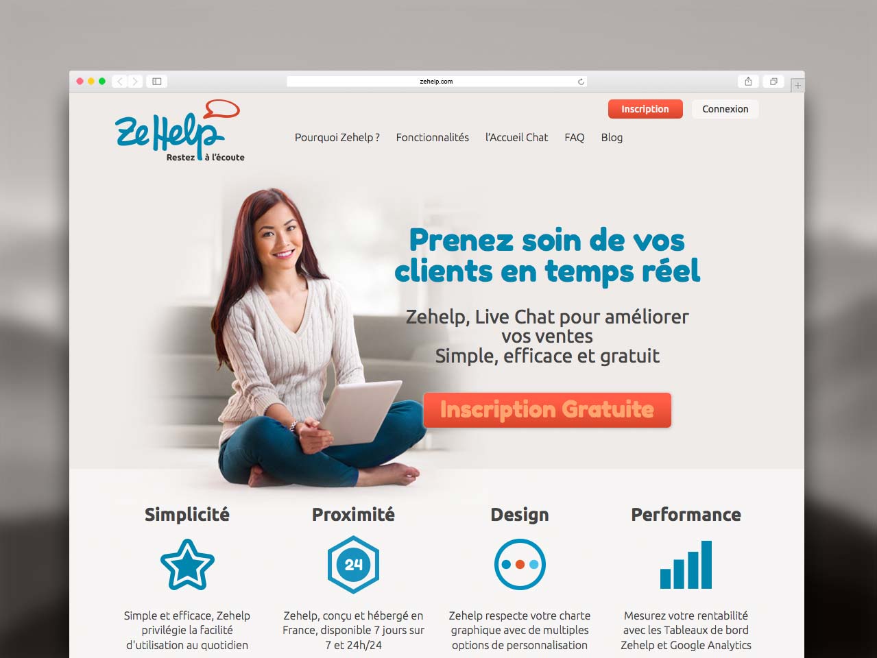 Page d'accueil Zehelp.com