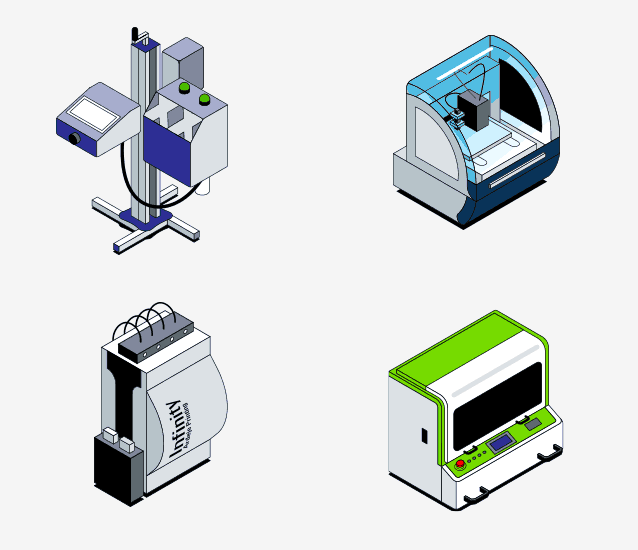 Pictogrammes imprimantes Ardeje Printing